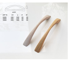Ручка-скоба «Morf» из дуба — 200–390 мм