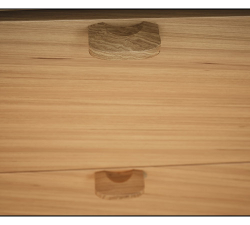 Мебельная ручка-кнопка Knob из дуба (56×32×15 мм), Россия